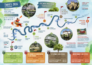 tarif canoe les eyzies